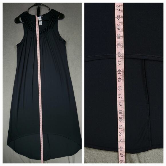 Swimsuits For All High Low Maxi Dress sz 10 12 Womens Coverup Beach Resortwear - Picture 6 of 11